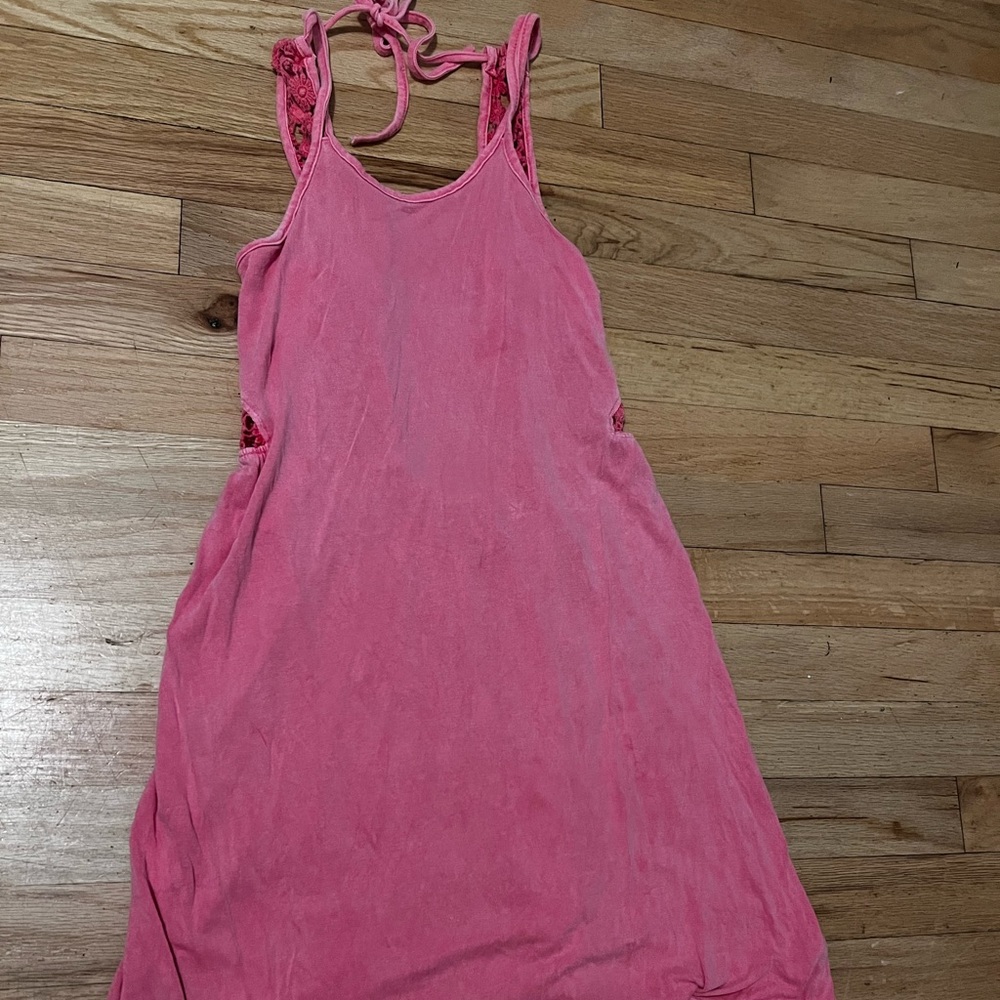 Pink dress or coverup